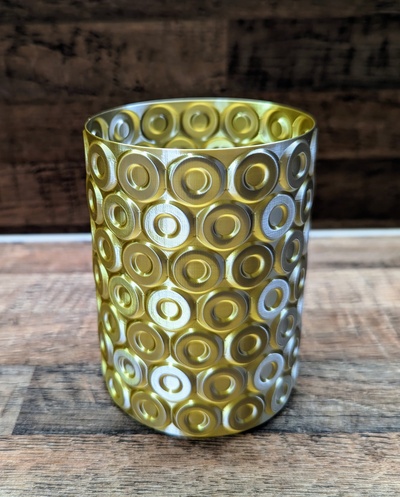 vaso 1 anelli modalità by vazzizzato decorazione arredamento design arte geometrico spirale casa moderno vasemode spiralvasemode 3d print model - Mito3D