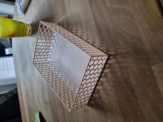honeycomb basket packet soup or kitchen by ali kaa kitchenorganizer packetsoup 3d print model - Mito3D
