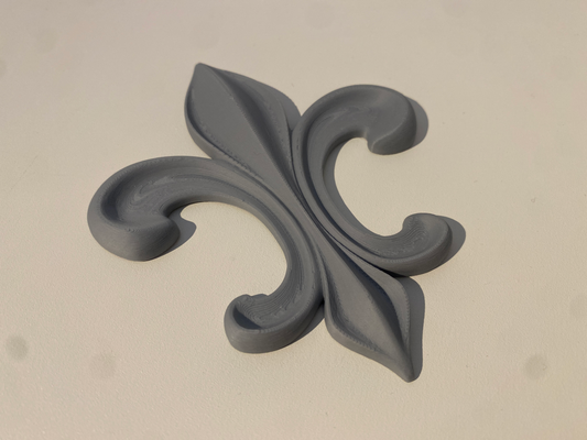 fleur de lis by zinsmeister 3d print model - Mito3D