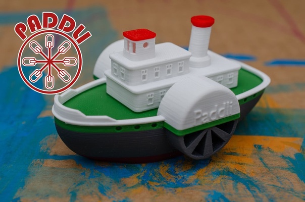 paddli a basit küvet tekne by vandragon banyo tekneler çocuklar yüzer nsfw kürek çekmek gemi gemiler oyuncak 3d print model - Mito3D