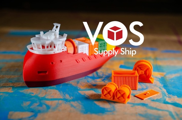 vos - supply ship by vandragon de bath bathtub boat boats children container float floats kids ships supplyship swim toy water 3d print model - Mito3D