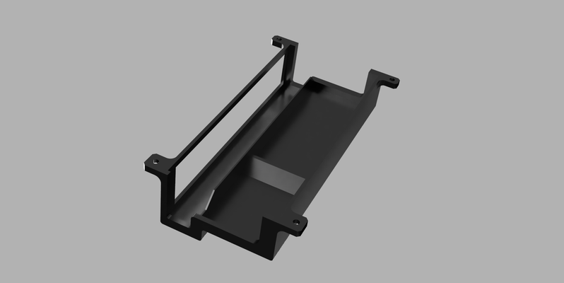 escritorio montar anker 12 puerto usb 3 0 cubo by bruto usbholder mantenimiento cable montaje debajo 3d print model - Mito3D