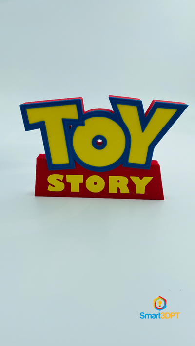 giocattolo storia logo cartello by smart3d gabriel gomes disney 3d print model - Mito3D