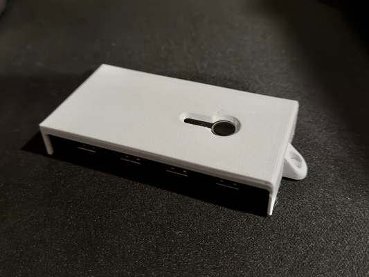 ugreen usb 30 switch mount by huerta switcher no supports 3d print model - Mito3D