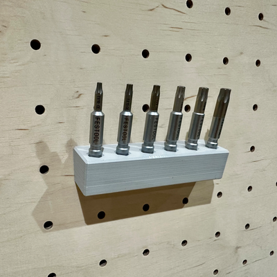 parede monte bits by mesa cabeceira montagem 3d print model - Mito3D