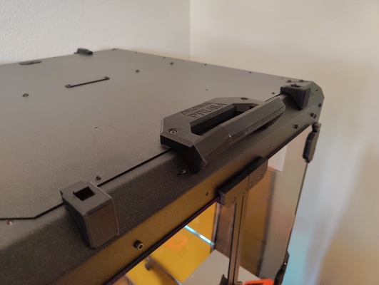 original prusa recinto controle deslizante fechadura robusto by michaelq 3d print model - Mito3D