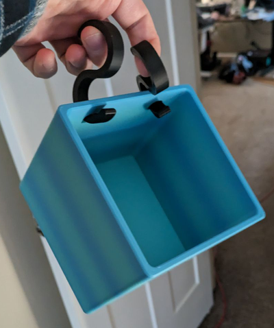 asılı depolama kutu by mikowl organizatör saklama kutusu kiler mutfak ofis kendin yap tezgah çalışma alanı garaj 3d print model - Mito3D