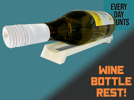 buzdolabı şarap şişe dinlenme ayakta durmak by gün sayar raf 3d print model - Mito3D