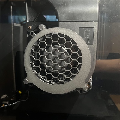 créalité k1 ventilateur protection remixé by nunu1215 crealityk1 3d print model - Mito3D