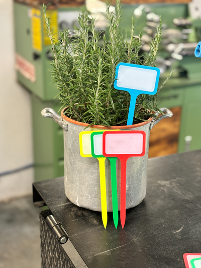 bitki etiket renk baskı by ekzoteknik etikel çiçek kulp destek bahçe salata domates kabak hoppy kendin yap bambu viral yazıcı patlıcan havuç organizasyon gardena bosch yaz kış tagmo 3d print model - Mito3D