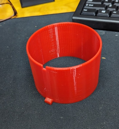 bambu overture carboard spool adapter by smittyrn bambulab 3d print model - Mito3D