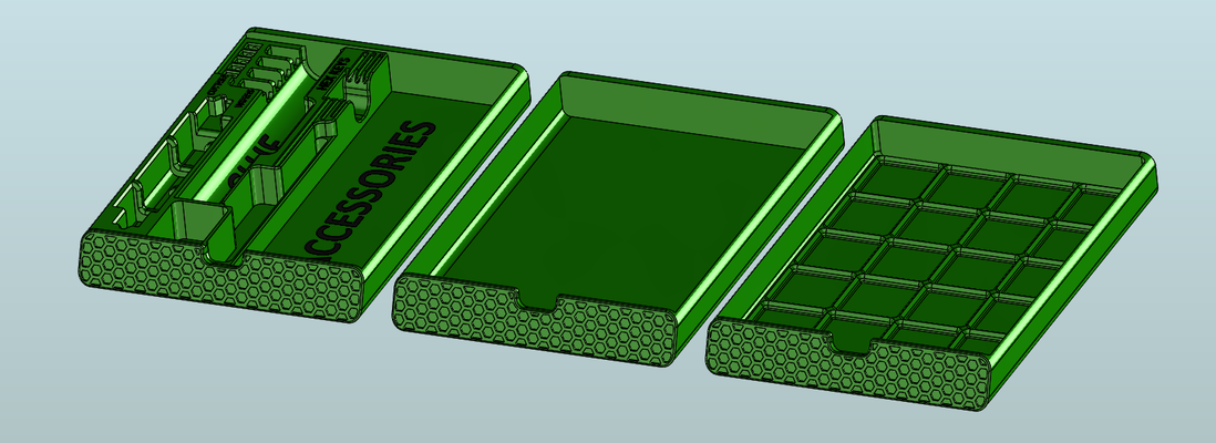 bal peteği çekmece mod ızgara sonluluğu yeniden karıştırılmış by tdc 3d blv ams yükseltici asm ayakta durmak p1p x1c p1s 3d print model - Mito3D