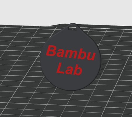bambulab anahtarlık by kentsel 3d bambu laboratuar x1c x1e p1s p1 dizi 3d print model - Mito3D