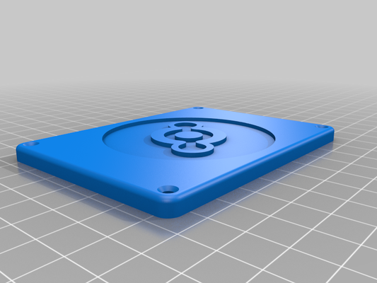 cancer v2 hélium logo couvercle by adorer 3d print model - Mito3D