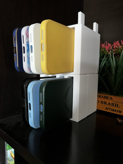 modular caja célula teléfono casos by omaralejandrotr101 sistema montaje caso funda móvil 3d print model - Mito3D