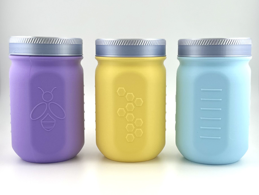mason jar lid vase mode by 3dpodesigns vasemode storage 3d print model - Mito3D