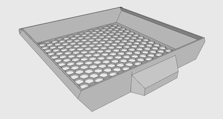 desk drawer - support free + stopper remixed by tim-igorslab deskorganizer 3d print model - Mito3D