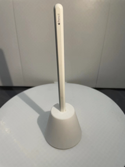bolígrafo soporte manzana lápiz 2 by xuif0115 titular pluma 3d print model - Mito3D