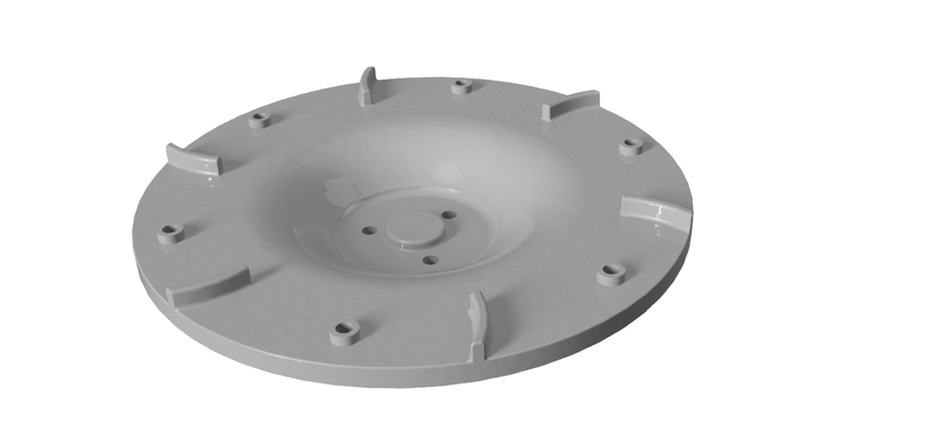 worx landroid wr167e - cutting disc by piraz help3d 3d print model - Mito3D