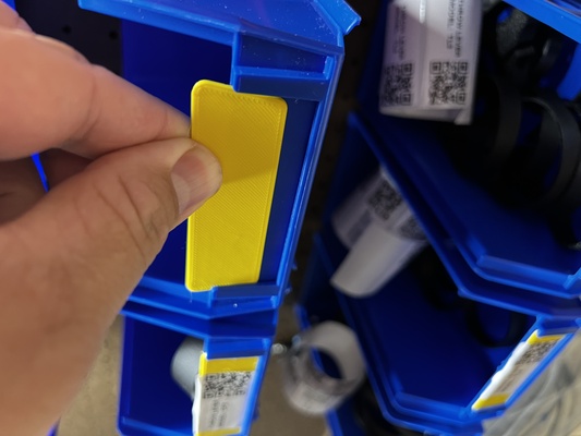 çöp kutusu etiket eklemek by şimşek tanrısı organizatör 3d print model - Mito3D