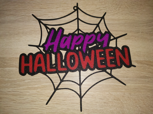 happy halloween wall art by bt3d printing 2023 halloween2023 multicolor spooky 3d print model - Mito3D