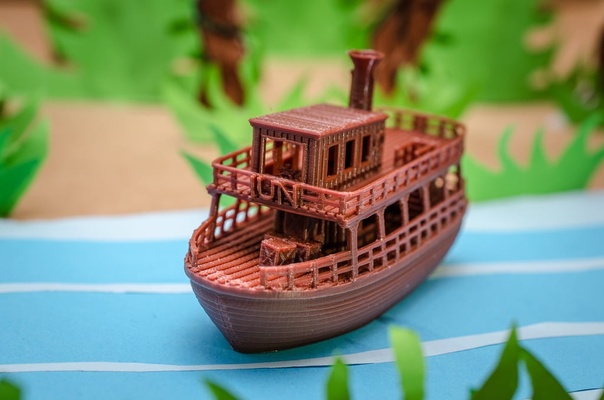 junho selva rainha by vandragão banheira barco aventura amazonas banho banco barcos crianças explorador flutuador flutuando navios água 3d print model - Mito3D