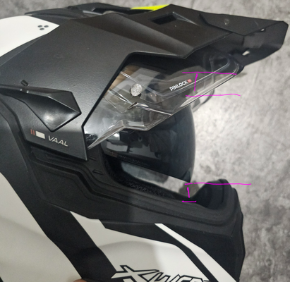 nexx xwed2 helmet - sunvisor extended pushbar by dennisschnelle82 3d print model - Mito3D