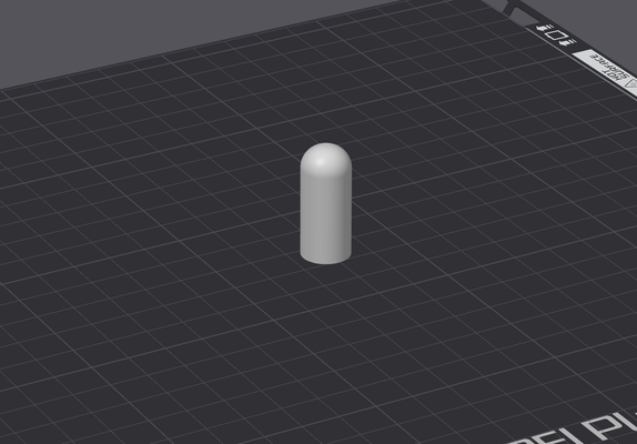 m5 nut cover by ordered on cap 3d print model - Mito3D
