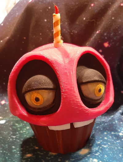 petit gâteau carl fnaf by graine tueuse nuits at freddys 3d print model - Mito3D