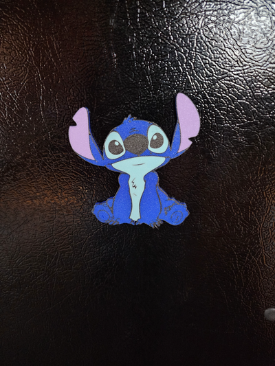stitch magnet by picture it disney gift 3d print model - Mito3D