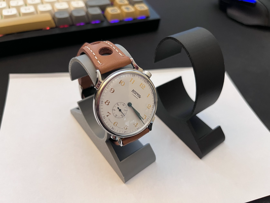 reloj estante soporte by muddtt 3d print model - Mito3D