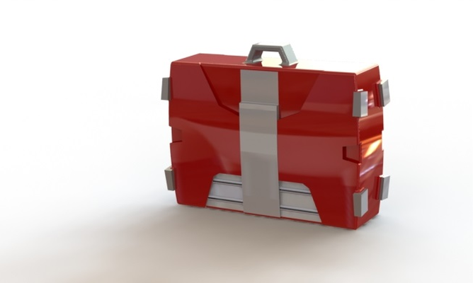 demir adam bavul by ortaya çıkmak in 3d hayret sırt çantası bedava 3d print model - Mito3D