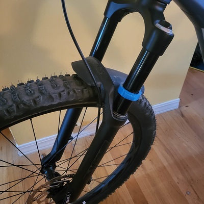 amovible affaissement indicateur by snakester15 vélo bicyclette montagne vtt suspension montant 3d print model - Mito3D
