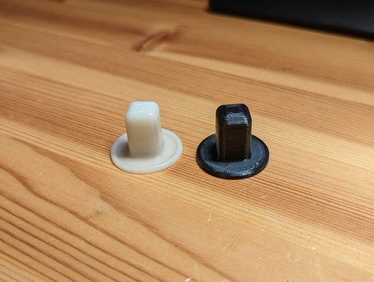 scion toyota firewall insulation nut retainer by ken mills 3d print model - Mito3D