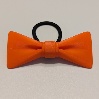 saç eğilmek kravat by tjzdesign papyon moda hızlı yazdır bandı at kuyruğu aksesuarları 3d print model - Mito3D