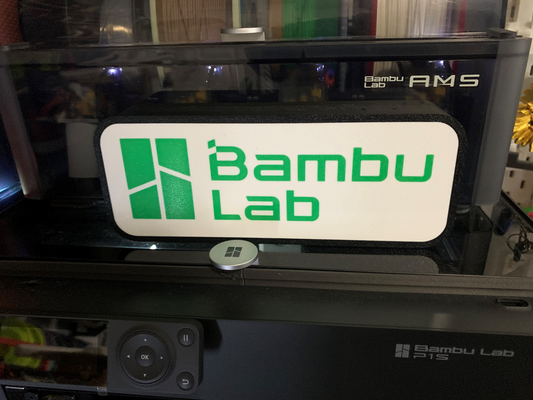 bambu laboratoire double côté lumière boîte by lindnjoe bambulab boite 3d print model - Mito3D