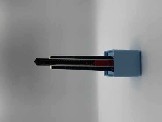 gridfinity heiser 9mm einrasten klinge messer halter unterstützung by mikos drucken welt messerhalter 3d print model - Mito3D