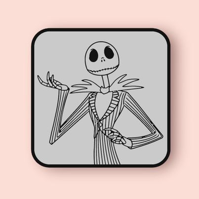 nightmare christmas - skeleton jack lightbox by love prints skeletonjack season seasonal light 3d print model - Mito3D