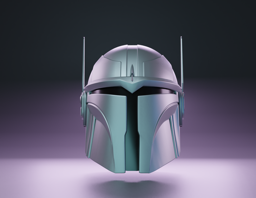 ptad designer showcase mandalorian helmet by finns forge cosplay cosplayaccessory cosplayprop 3d print model - Mito3D