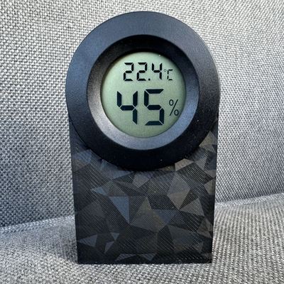bambu lab ams hygrometer thermometer stand by kai-3d humidity humiditysensor x1c p1s 3d print model - Mito3D