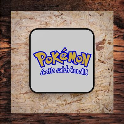 pokemon - logo 2d wallart by love prints poke pokeball pokemongo pokemonblue pokemonred go 2dart wall 3d print model - Mito3D