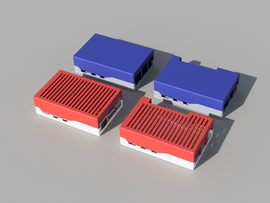 base framboise pi 5 ventilation vide cas remixé by adam tarte framboises raspberrypicase pi5 3d print model - Mito3D