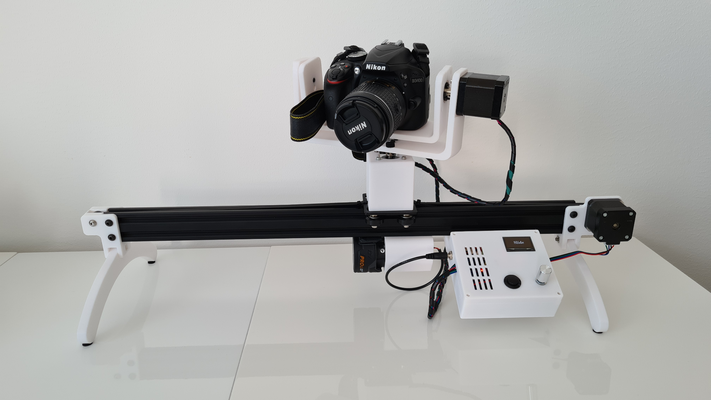 3 axis diy camera slider by kiki hobby repair motorized mount 3d printed 3d print model - Mito3D