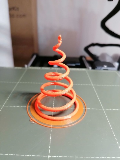 natal árvore enfeite suporte desafio by espaçoso decorações enfeite natal teste coleta tortura impressora impressão torturetest impressão dura 3d print model - Mito3D
