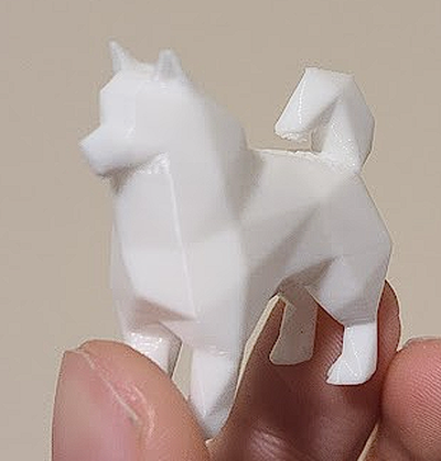 poli samoyed by davidpyo köpek düşük şeytani 3d print model - Mito3D