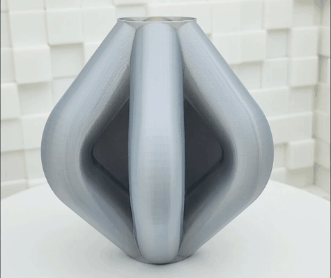 v6 başlık sarmal vazo mod by üçlü atölye dekorasyon çiçek dekor araba boru motor kamyon vazemode vazolar otomotiv spiral gaz oto metal egzoz vazosu arabalar dekoratif benzin borular parlak krom vazemodeprinting vazomodeprint 3d print model - Mito3D