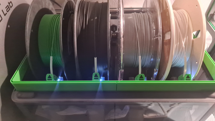 ams alta alimentador botão by faça 3d fácil tampa riser estalo tubo x1c x1e p1p p1s impressão acessórios carretel filamento inserir simples velozes bambu laboratório cobrir bainha gadget acessório 3d print model - Mito3D