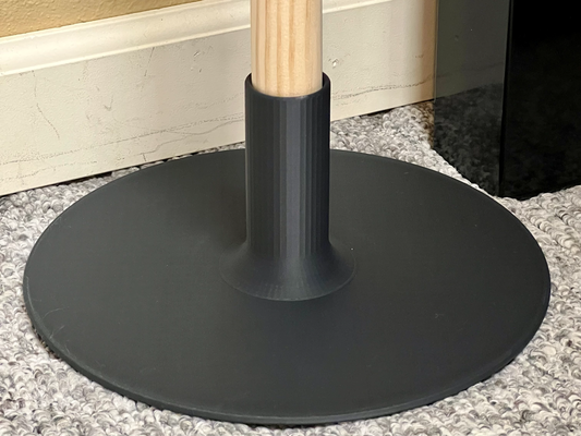 spool stand 1-1 4 32 mm dowel by great layers 3d 3d print model - Mito3D