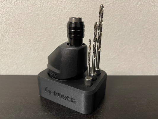 bosch ixo5 drill holder by tellus1019 drillbit 3d print model - Mito3D