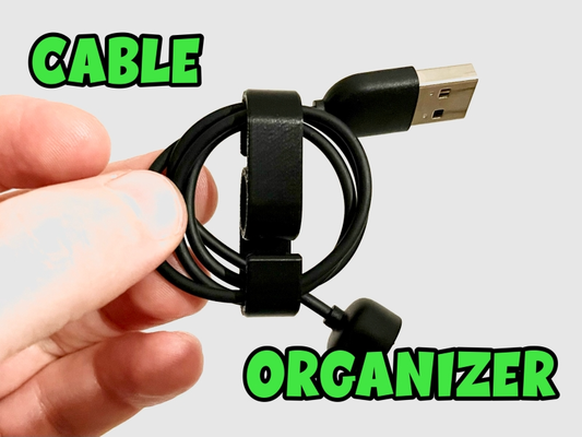 câble organisateur remontoir usb iphone éclairage by damiano outils gadgets cable câbles enrouleur accessoires micro android gadget 3d print model - Mito3D